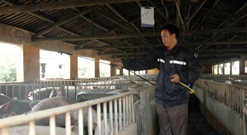 畜禽养殖厂消毒